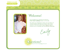 Tablet Screenshot of emilydellas.com
